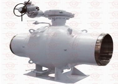 La progettazione sicura del fuoco completamente ha saldato le valvole a sfera del corpo per il sistema di conduttura
