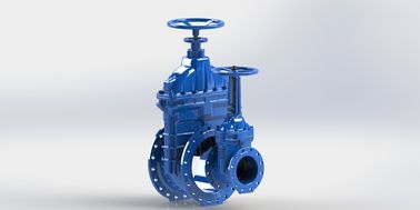 Valvola a saracinesca dell'acqua di rendimento elevato, valvola a saracinesca messa resiliente del cuneo