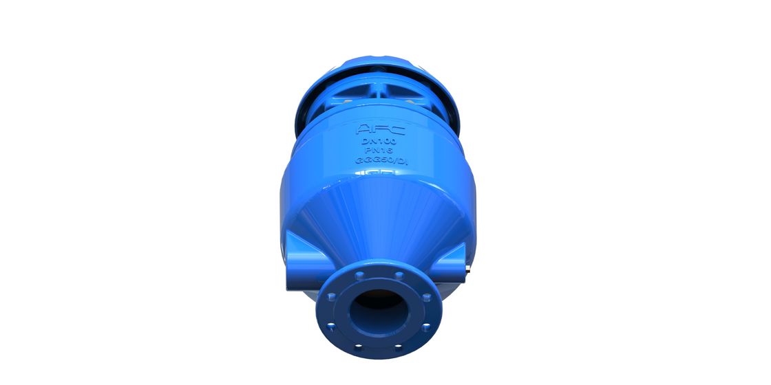 Valvola duttile del rilascio dell'aria delle acque luride del ferro, valvola acqua aria del rilascio di area di flusso completo