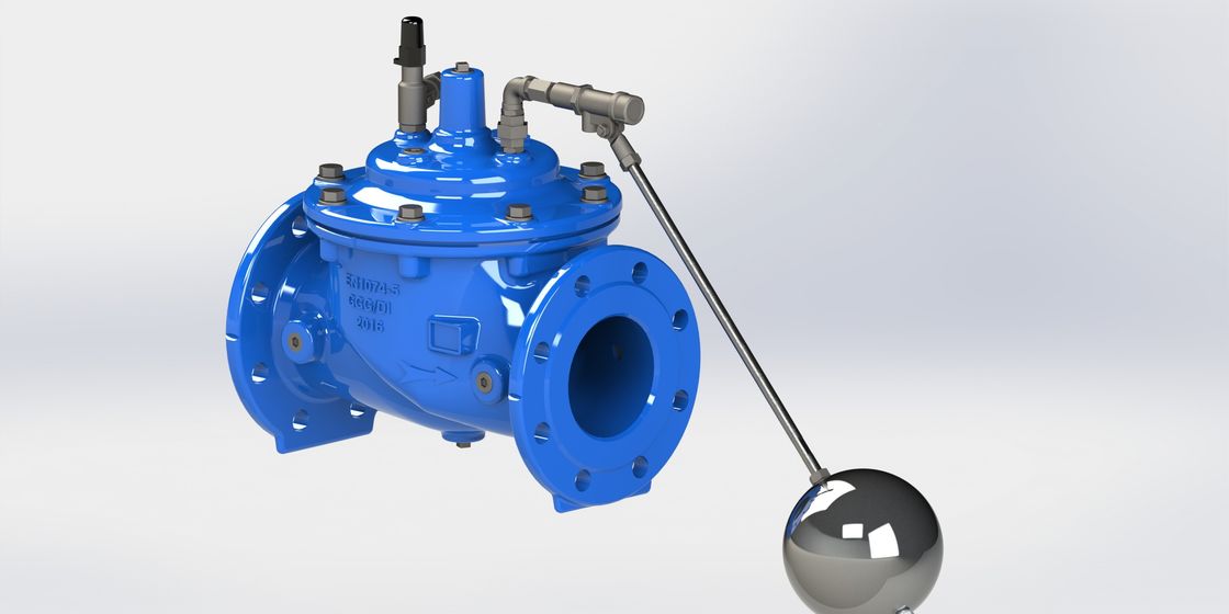 Valvola a galleggiante di modulazione rivestita dell'epossidico, valvola a galleggiante puntigliosa del livello dell'acqua