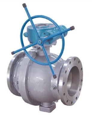 Acciaio al carbonio sicuro di Casted della valvola a sfera dell'orecchione di progettazione del fuoco/acciaio inossidabile fatto