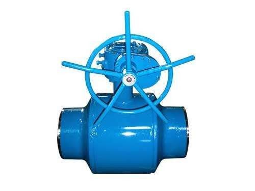 Valvola a sfera riduttrice d'acciaio forgiata DN125 - DN600 del porto per industria chimica