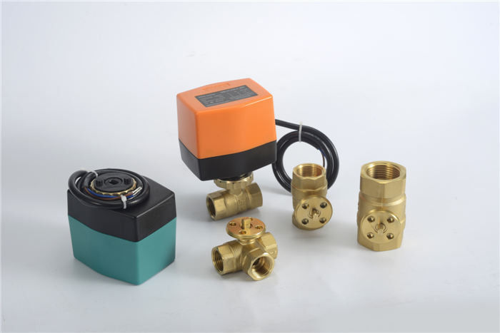 Valvola a sfera a motore IP55 per l'attrezzatura di refrigerazione industriale