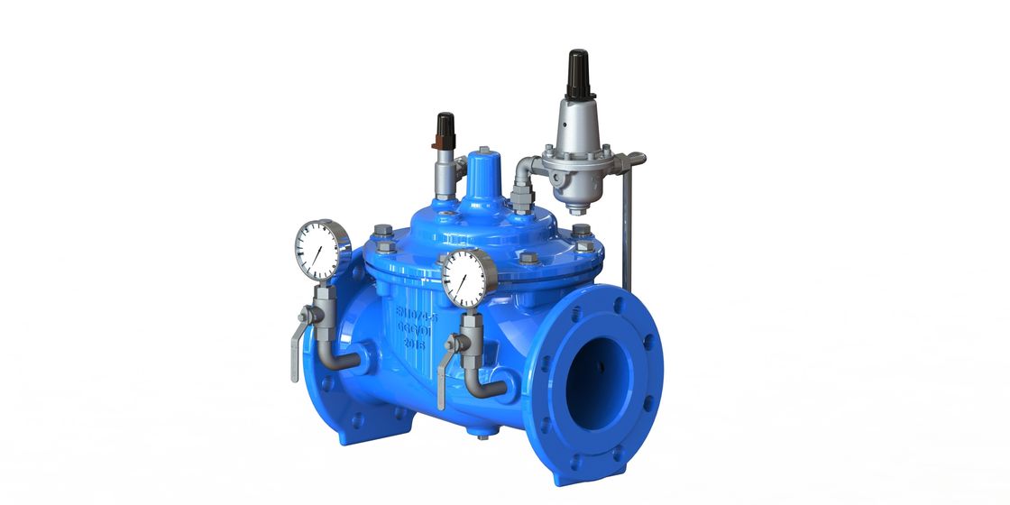 Valvola duttile del regolatore di scorrimento dell'acqua del ferro, valvola di limitazione della pressione robusta