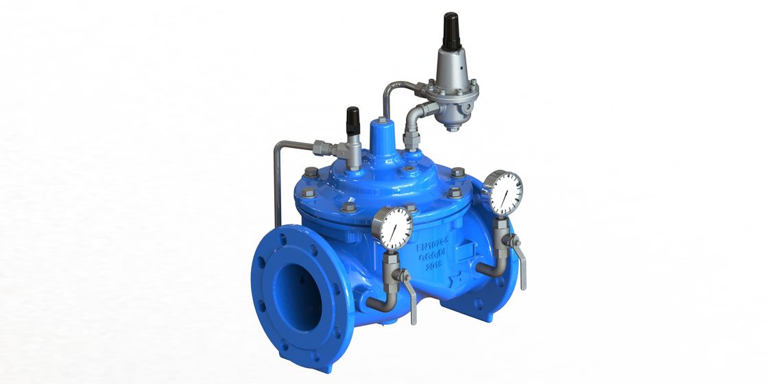 Valvola del rilascio di pressione di acqua di rendimento elevato per la riduzione della pressione verso l'alto