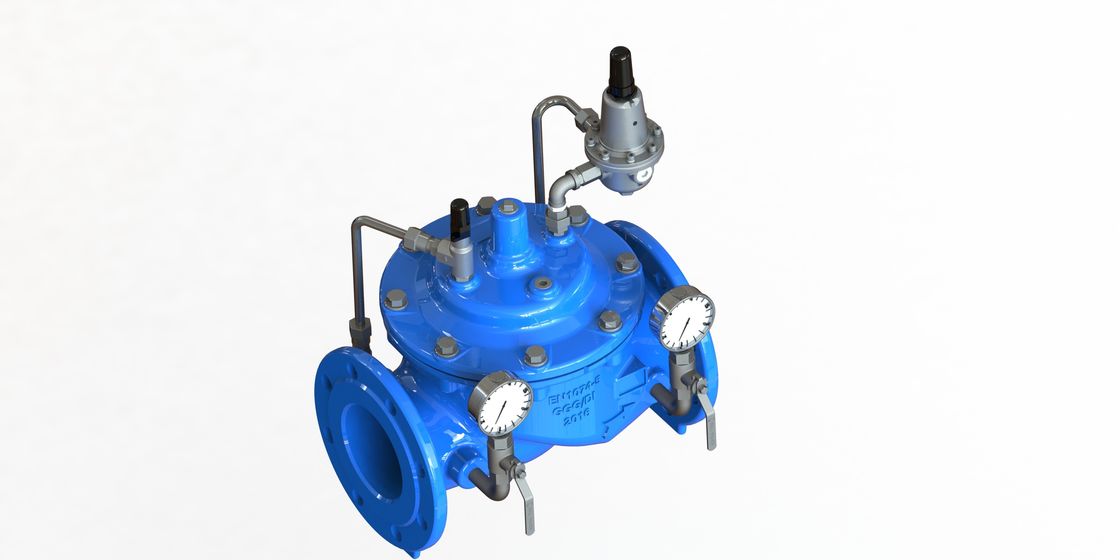 Valvola di riduzione della pressione dell'acqua rivestita a resina epossidica per l'impianto di irrigazione agricolo
