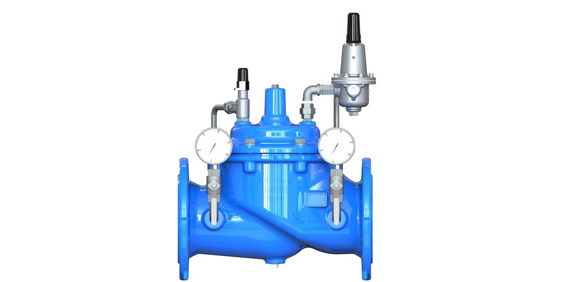 Valvola di riduzione della pressione dell'acqua rivestita a resina epossidica per l'impianto di irrigazione agricolo