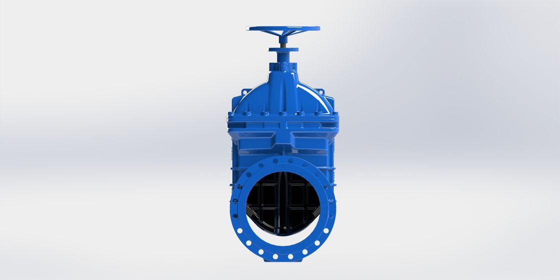 Valvola a saracinesca dell'acqua di rendimento elevato, valvola a saracinesca messa resiliente del cuneo