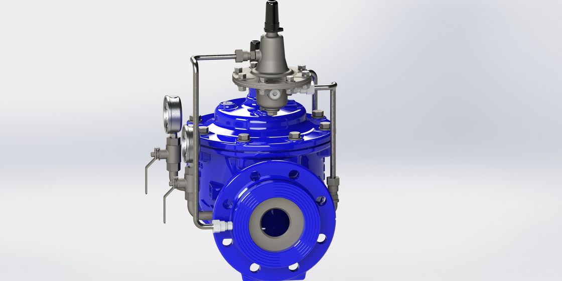 Pilota Fluid Control Valve di acciaio inossidabile con il diaframma di nylon di rinforzo