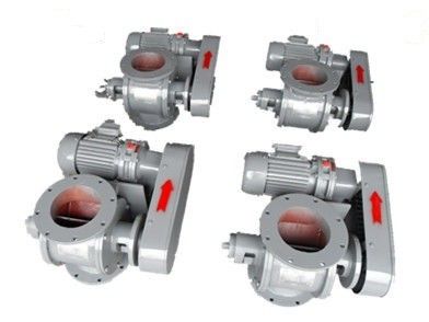 Valvola di scarico rotatoria resistente all'uso per ventilazione/sistema della polvere